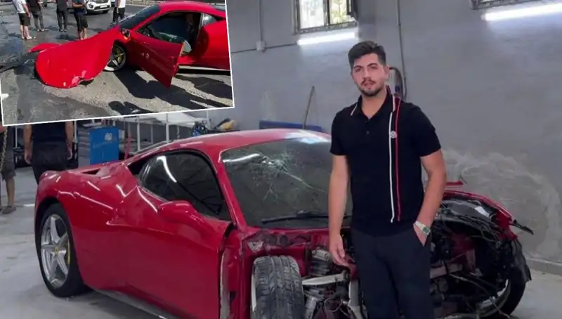 15 Milyonluk Ferrari: "Hayallerim Hurdaya Gitti"