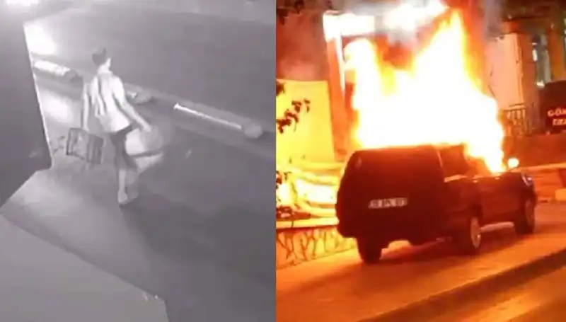 Boşanma Süreci Korkunç Bir İntikama Dönüştü: Aracını Yaktı