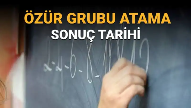 Özür Grubu Atama Sonuçları İçin Gözler Tarihe Çevrildi!